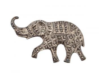 Stříbrná brož - slon Stříbrná brož - slon